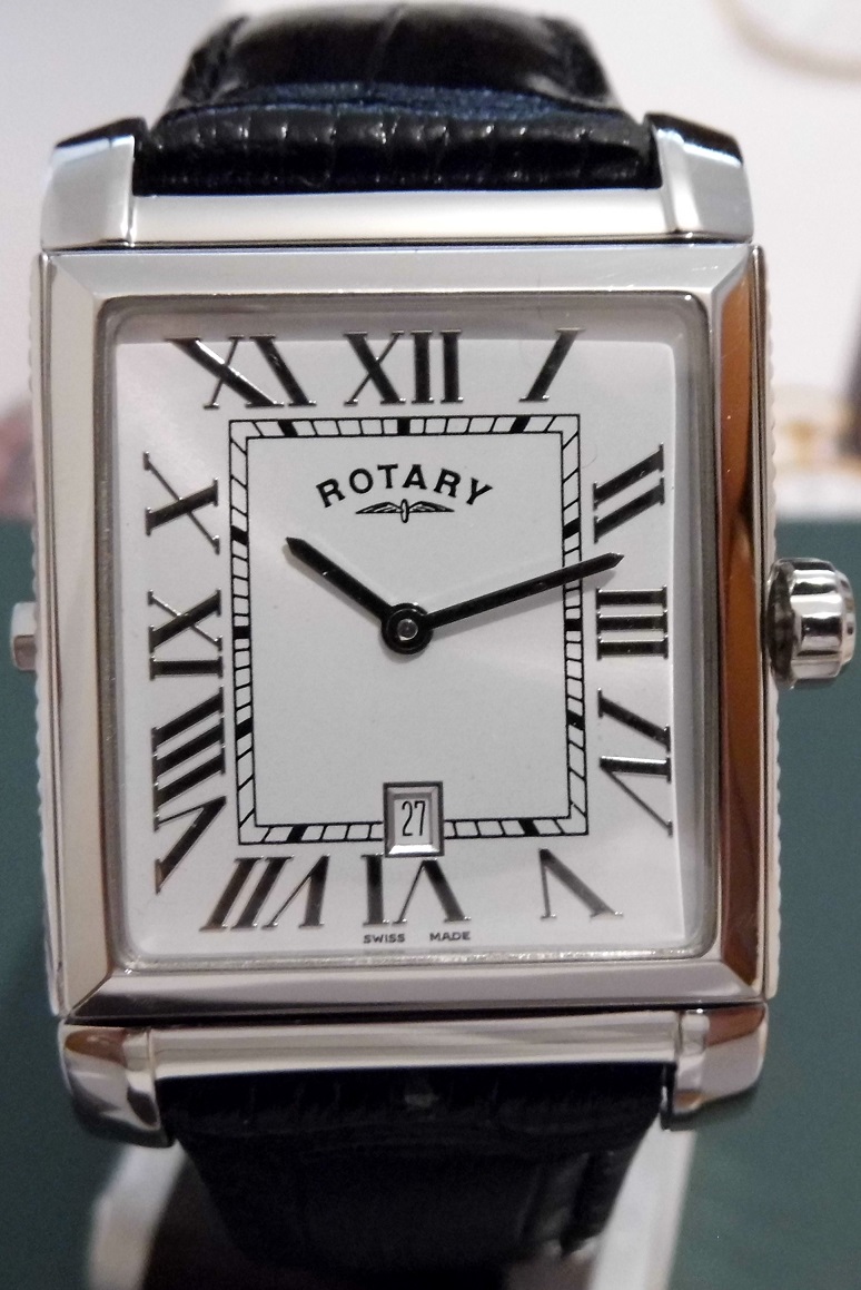 Rotary Revelation Reverso, Black & Silver Dials