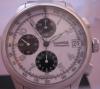 Eberhard & Co Traversetolo Chronograph, White Dial With Steel Bracelet