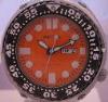 Seiko Diver Sawtooth, Orange Dial, Steel Bracelet