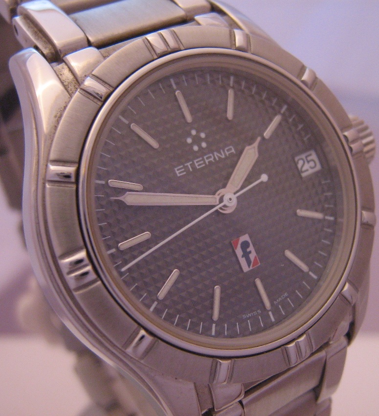 Eterna Pininfarina Limited Edition, Grey Dial, Steel Bracelet