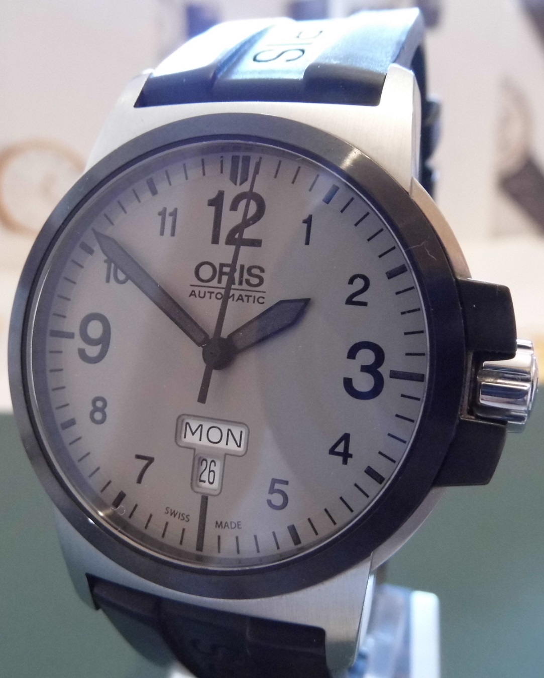 Oris BC3 Advanced, Grey Dial, Rubber Strap