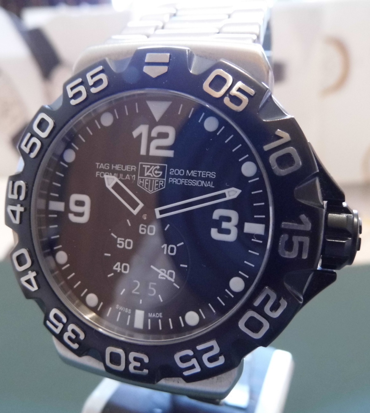 Tag Heuer Formula 1 Small Seconds, Black Dial, Bracelet