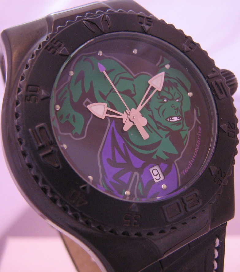 Technomarine Hulk Ltd Edition, Black Dial With 2 Straps