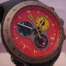 Scuderia Ferrari Jumbo Red Chronograph, Red Dial, Rubber Strap