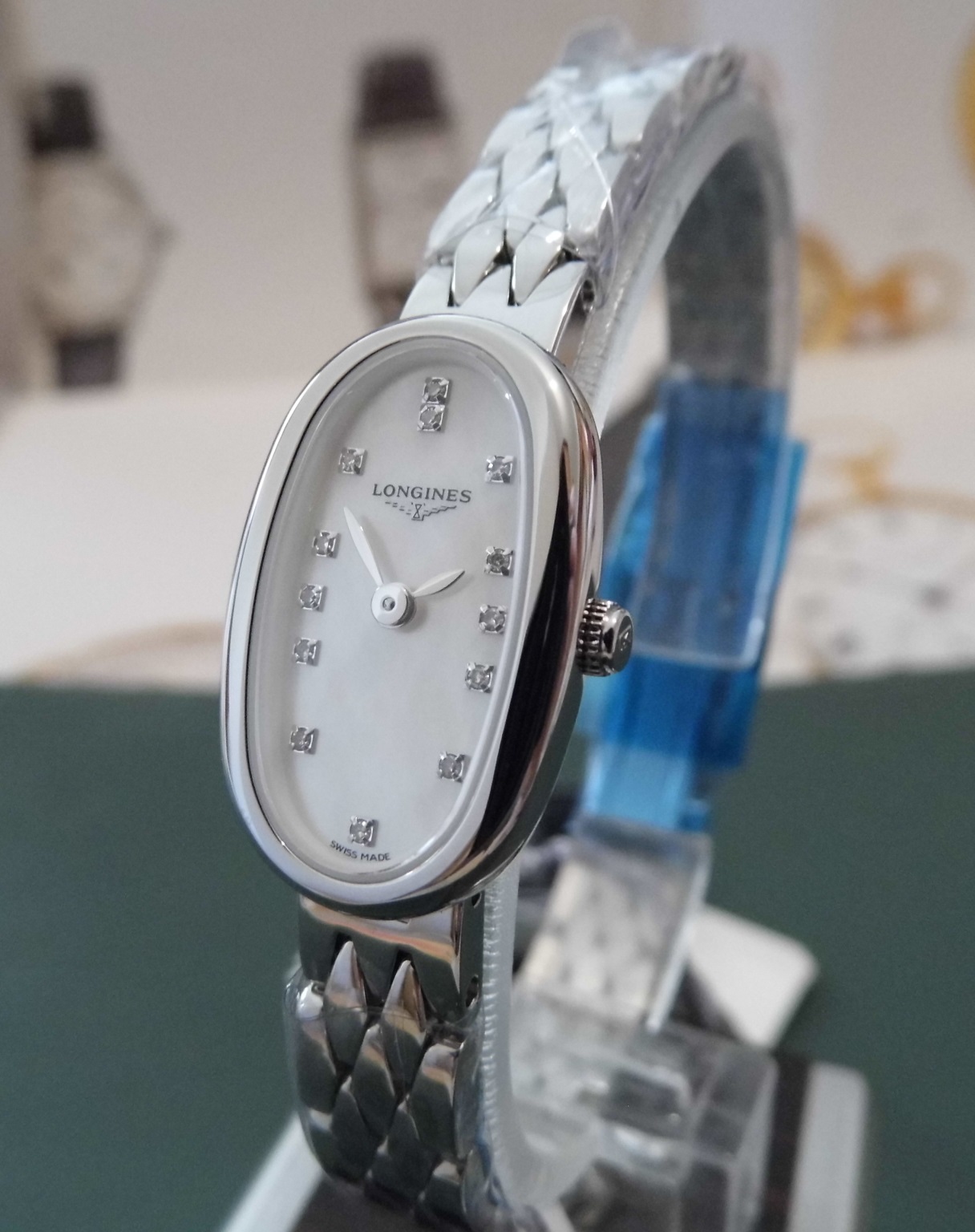 Longines Symphonette Ladies Diamond, MOP Dial, Bracelet