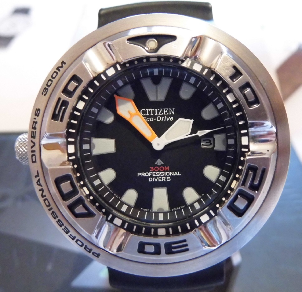 Citizen Promaster 300M, Black Dial With Rubber Strap