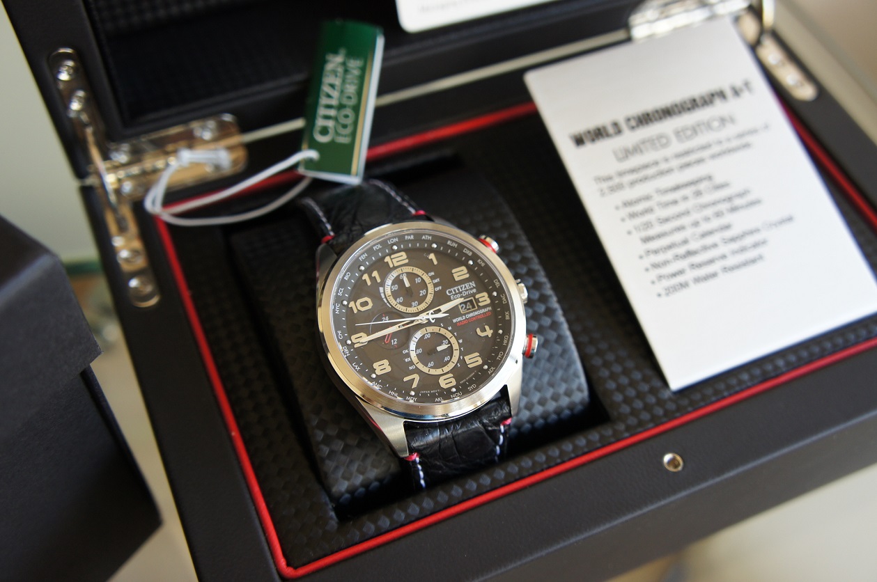 Citizen Eco Drive Ltd Edition World Chronograph