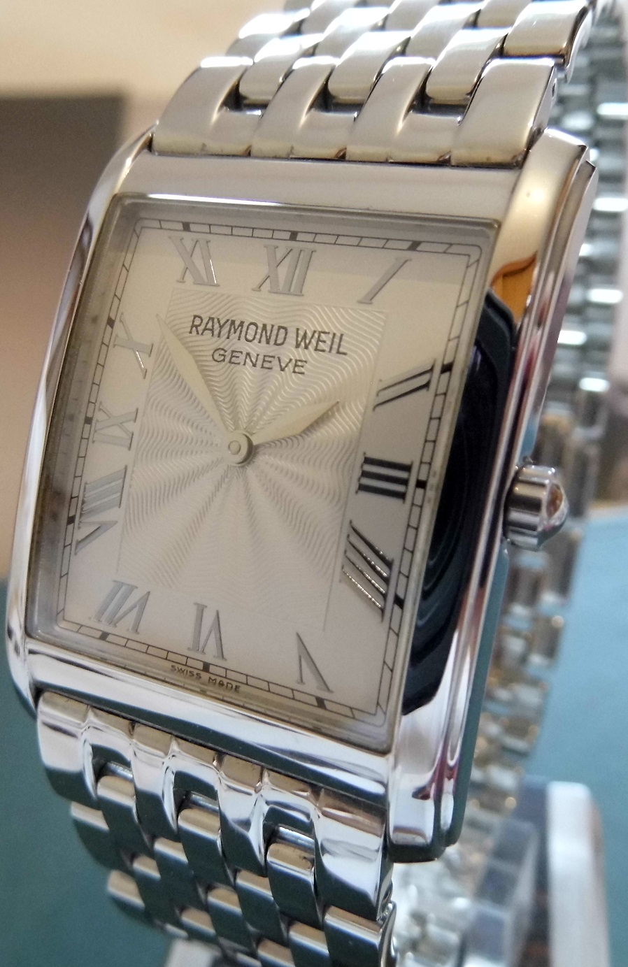 Raymond Weil Don Giovanni, SIlver Dial, Steel Bracelet