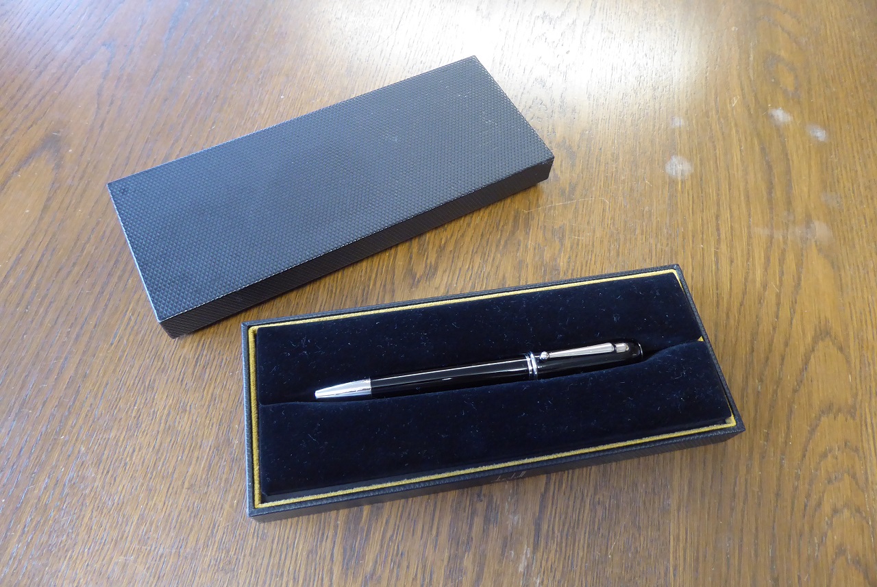 An Alfred Dunhill Sidecar Ballpoint Pen