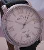 Maurice Lacroix Pontos Automatic, White Dial With Leather Strap
