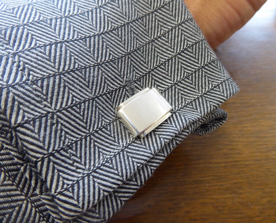 Tiffany & Co Metropolis Sterling Silver Cufflinks