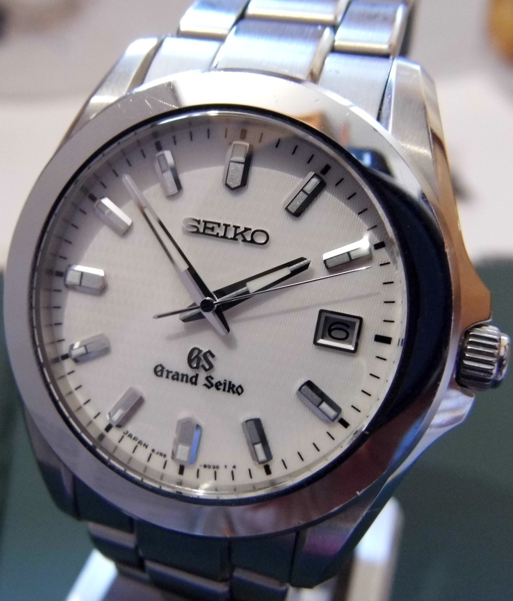 Grand Seiko SBGF017, White Dial, Steel Bracelet