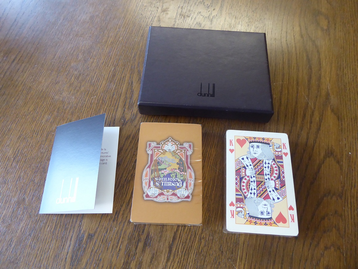 Alfred Dunhill Motorities Playing Cards