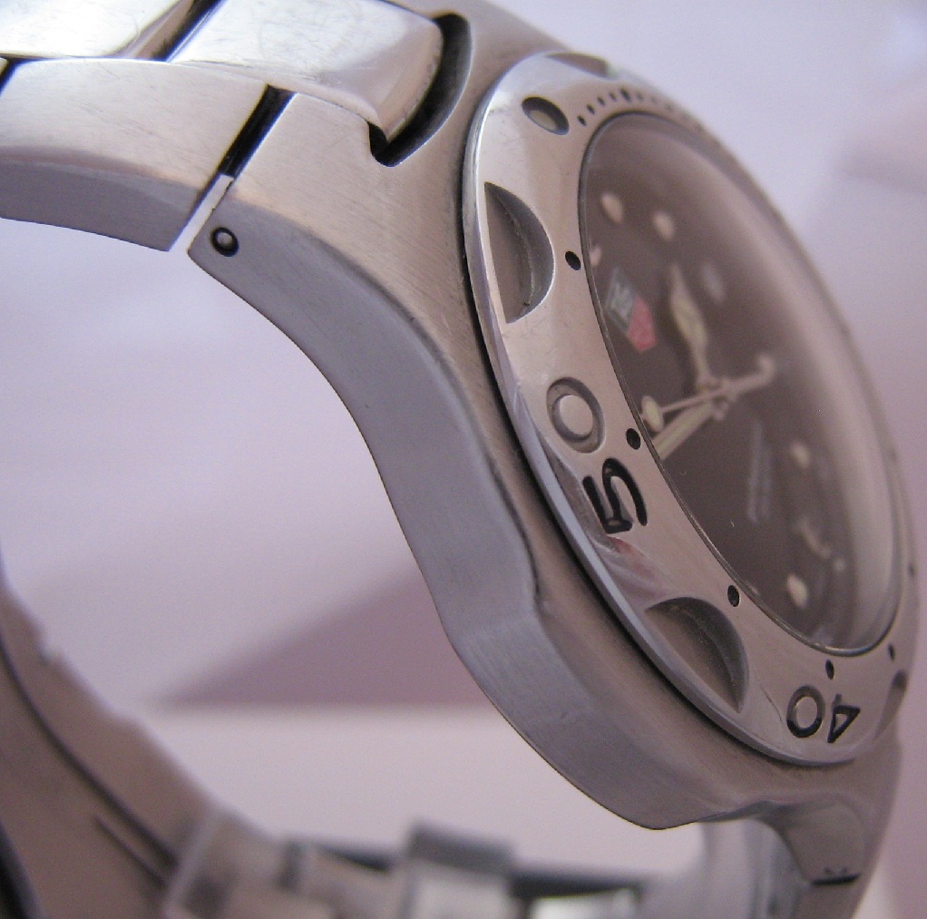 Tag Heuer Kirium, Black Dial With Stainless Steel Bracelet