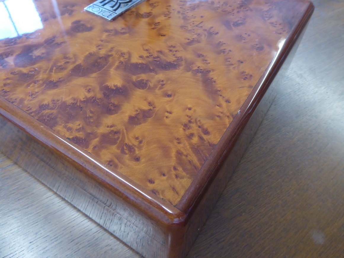 An Alfred Dunhill For Rolls Royce Humidor 