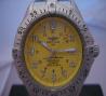 Breitling Superocean Professional, Yellow Dial, Steel and Rubber Bracelets