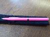 A Theo Fennell Pink Enamel & Stainless Steel Pen