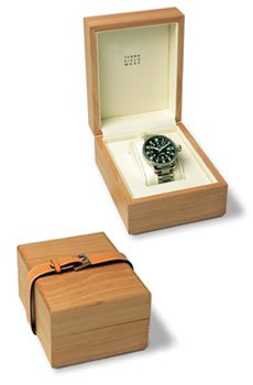 Buto Diver Automatic Watch, Black/Green Dial With Leather Strap