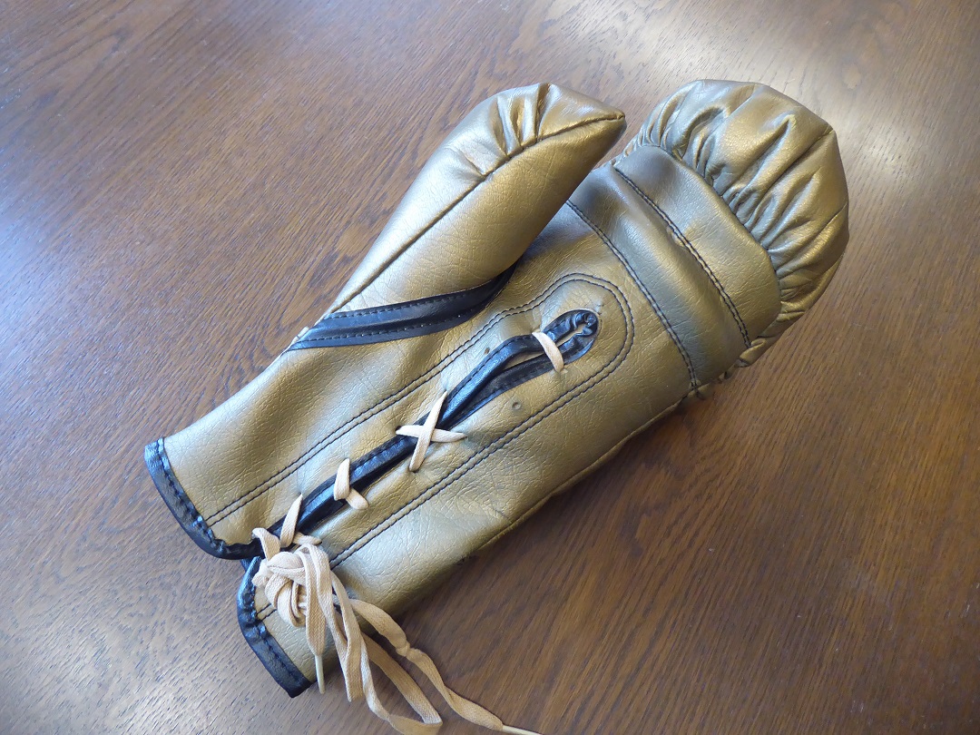An Everlast Commemorative Boxing Glove