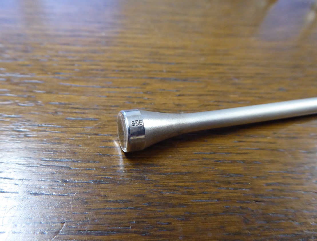 An Alfred Dunhill Sterling Silver Golf Tee Set