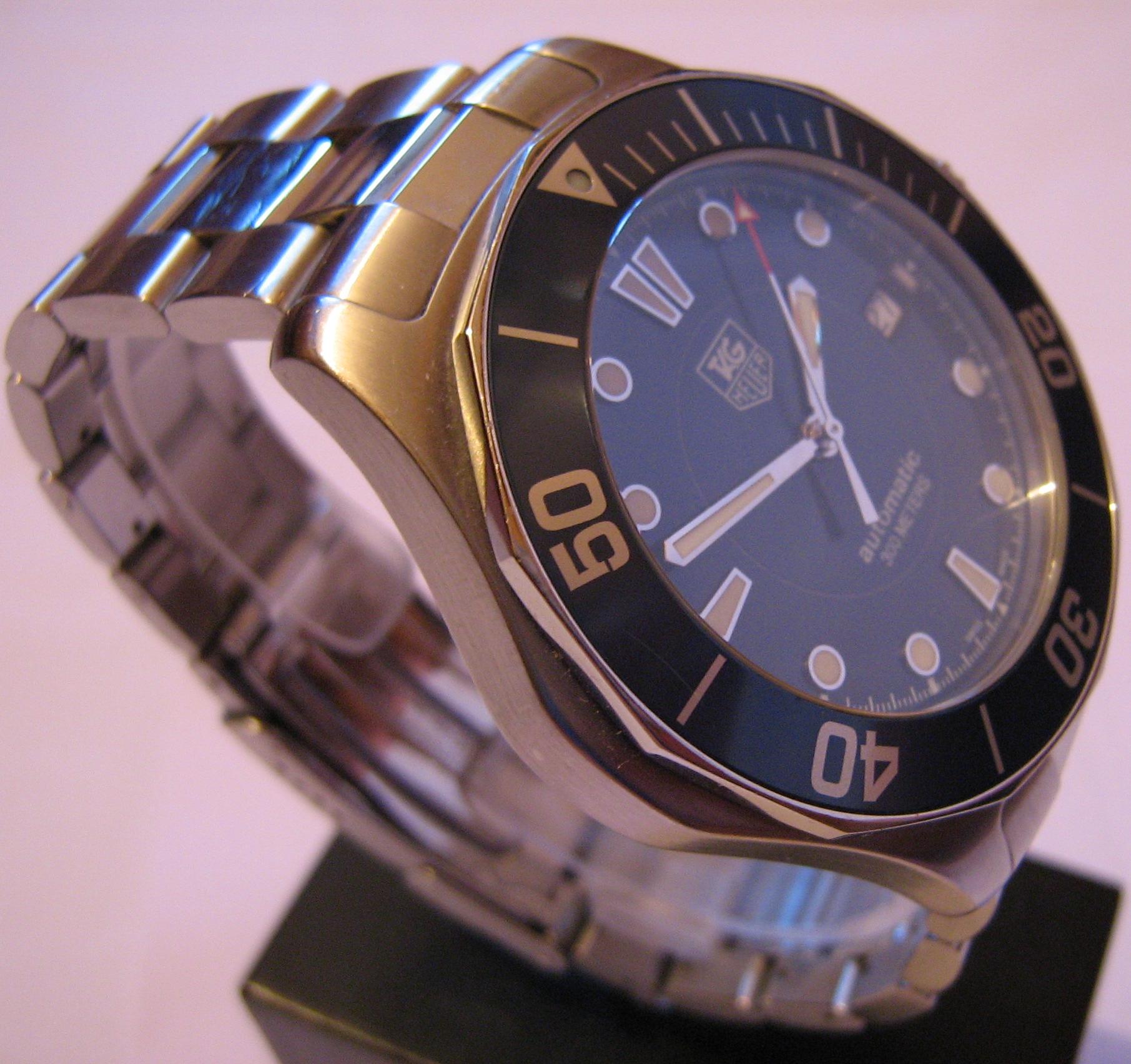 Tag Heuer Aquaracer, Blue Dial With Stainless Steel Bracelet