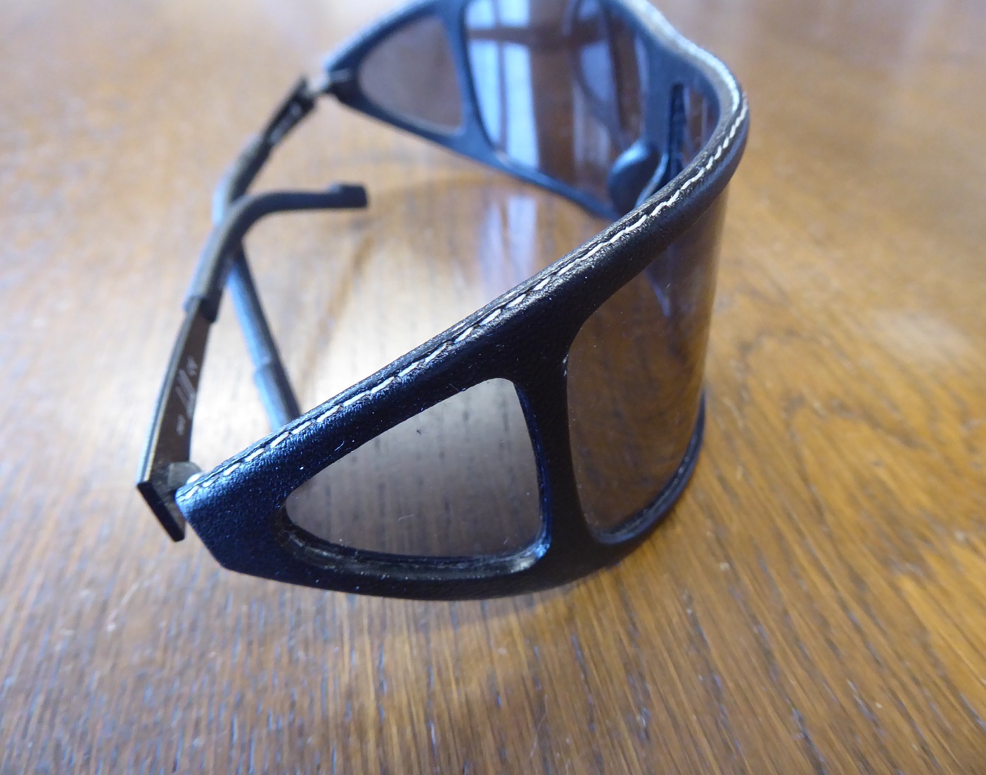 Alfred Dunhill Wraparound Sunglasses