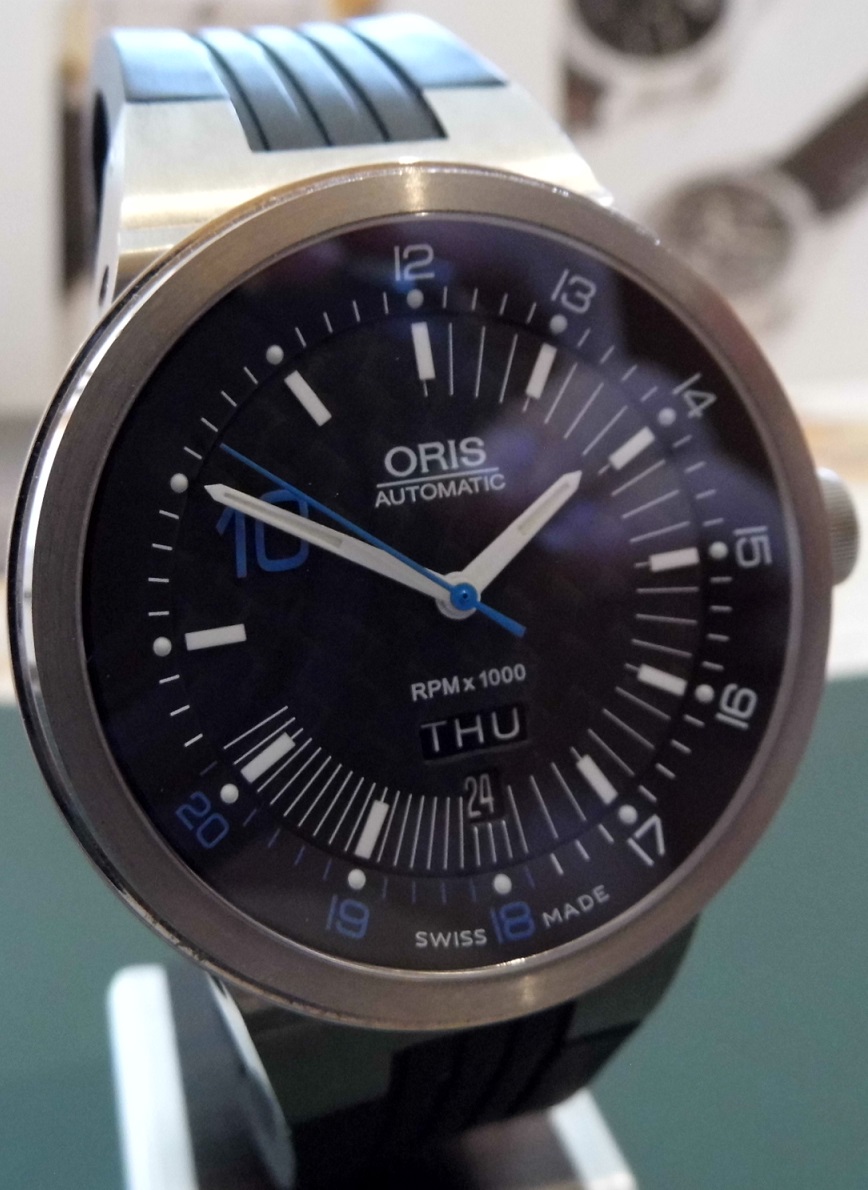 Oris Nico Rosberg Limited Edition, Black Dial, Rubber Strap