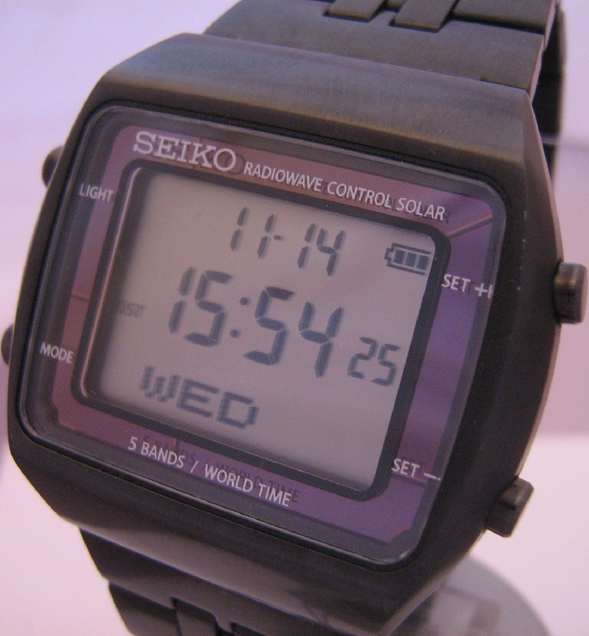 Seiko Power Design Project Solar, Grey Dial, Black IP Bracelet