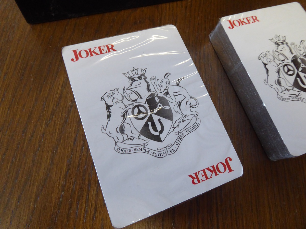 Two Decks Of Alfred Dunhill Playing Cards