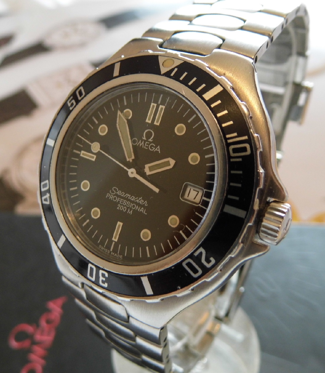 Omega Seamaster Professional 200M Quartz Pre Bond