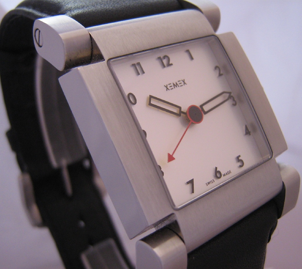 Xemex Avenue Automatic, White Dial With Leather Strap