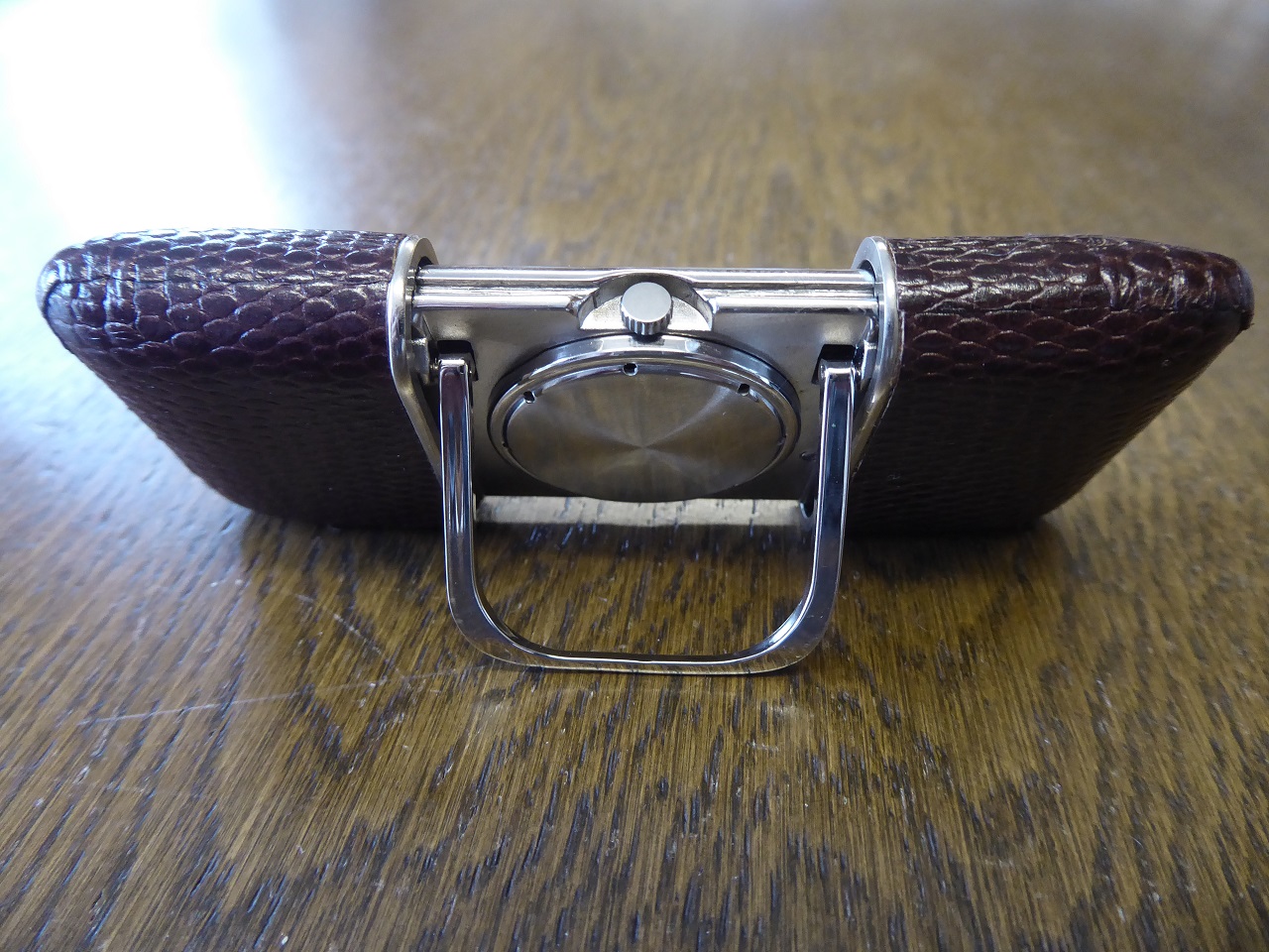 A Tiffany & Co Atlas Travel Alarm Clock