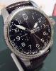 Oris Big Crown Small Second Pointer Day, Black Dial, Leather Strap