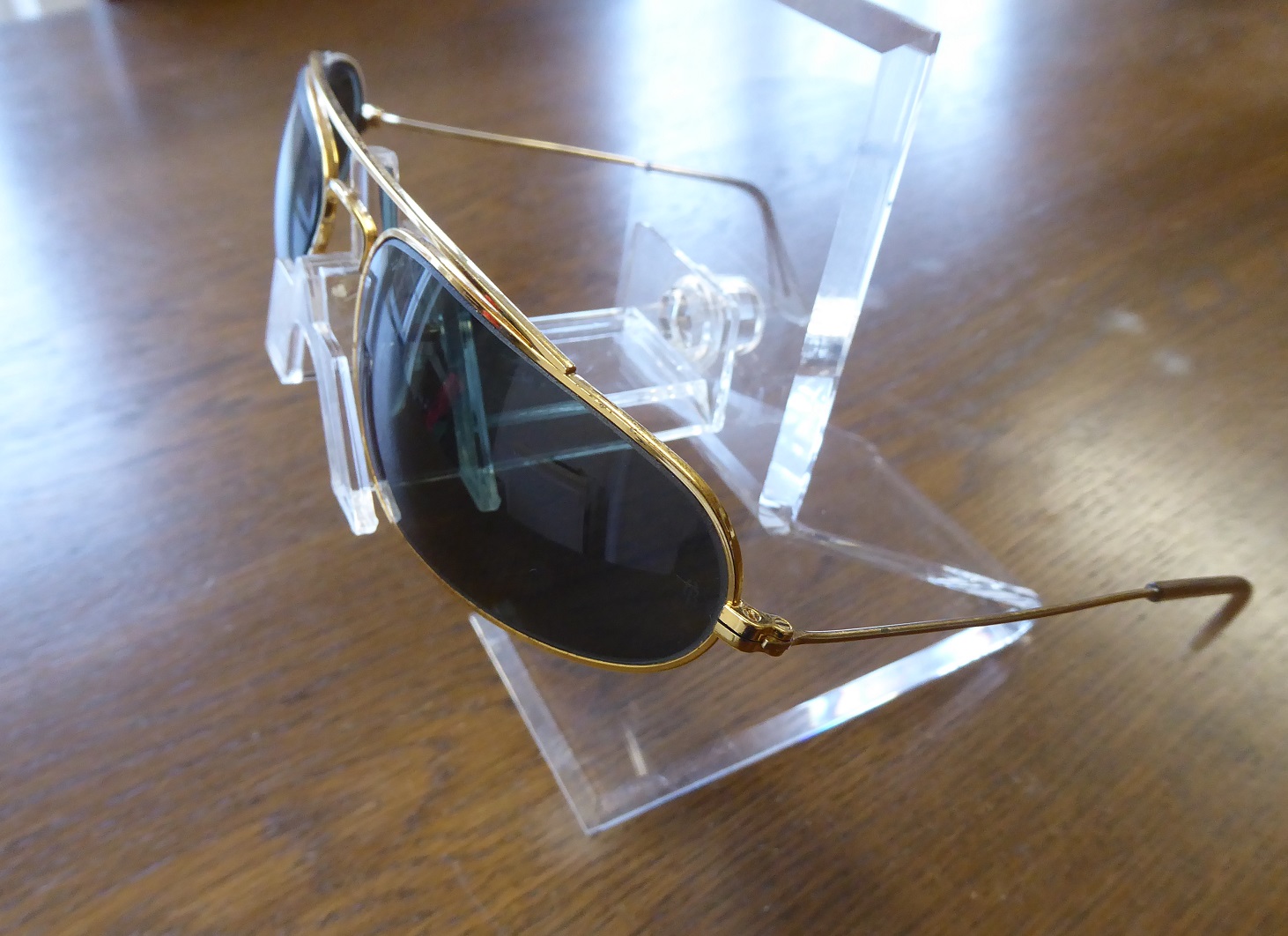 Ray Ban Fugitives Modified Aviator Sunglasses