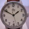 Laco Marine Automatic, Cream Dial With Leather Strap