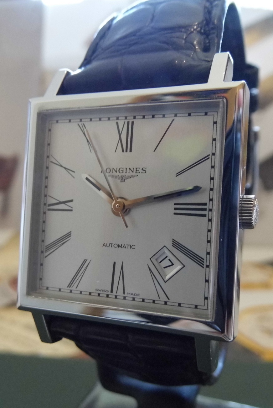 Longines Heritage 1968, Silver Dial, Leather Strap