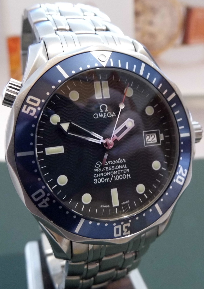 Omega Seamaster Professional, Blue Dial With Stainless Steel Bracelet