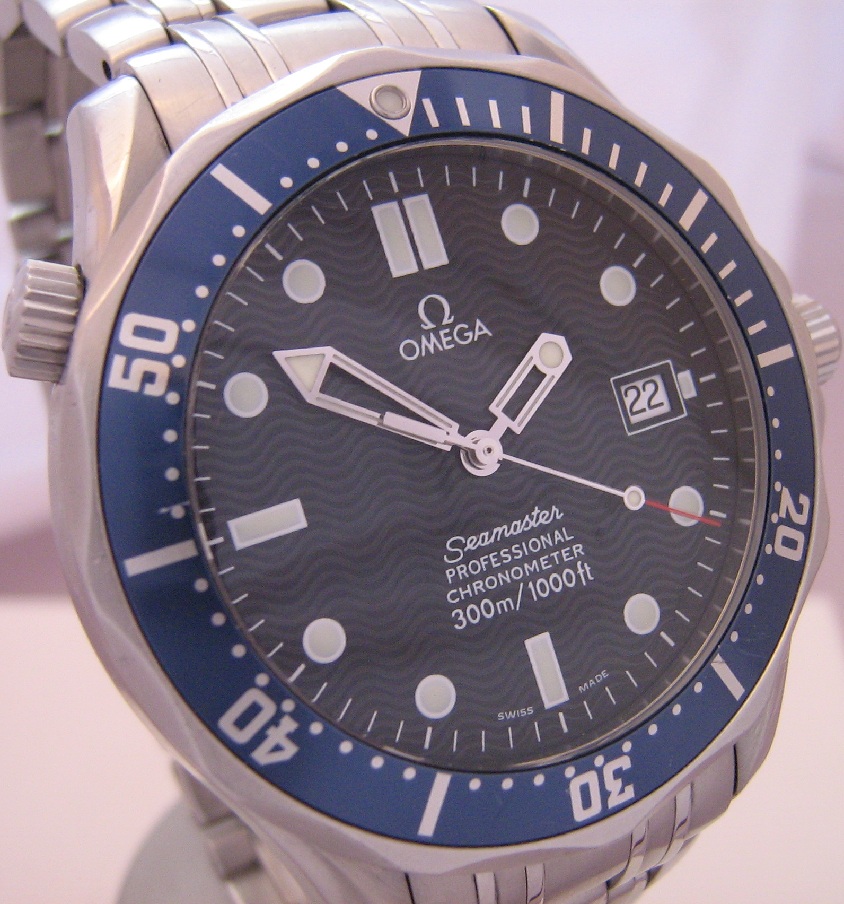 Omega Seamaster Professional, Blue Dial With Steel Bracelet