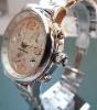 Montblanc Meisterstuck Chrongraph, Silver Dial, Steel Bracelet