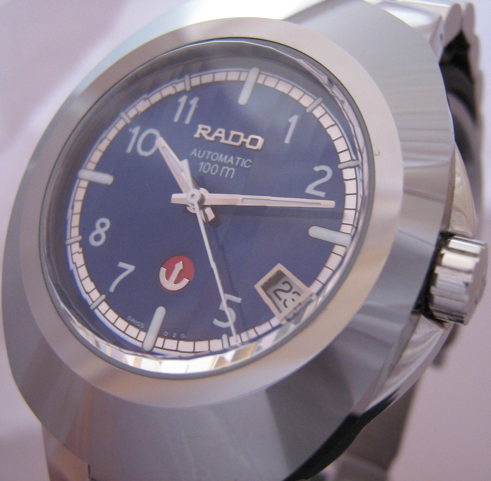 Rado Diastar Original, Blue Dial With Stainless Steel Bracelet
