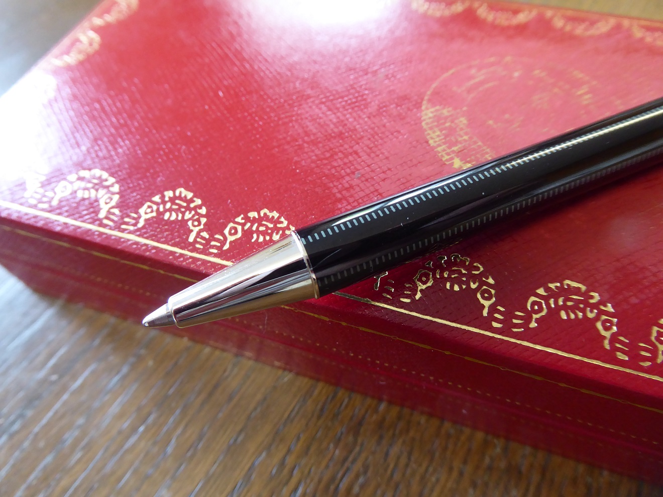 A Santos De Cartier Ballpoint Pen