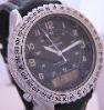 Breitling Intruder Reveil, Black Dial With Stainless Steel Bracelet