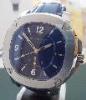 Burberry The Britain Power Reserve, Blue Dial, Leather Strap
