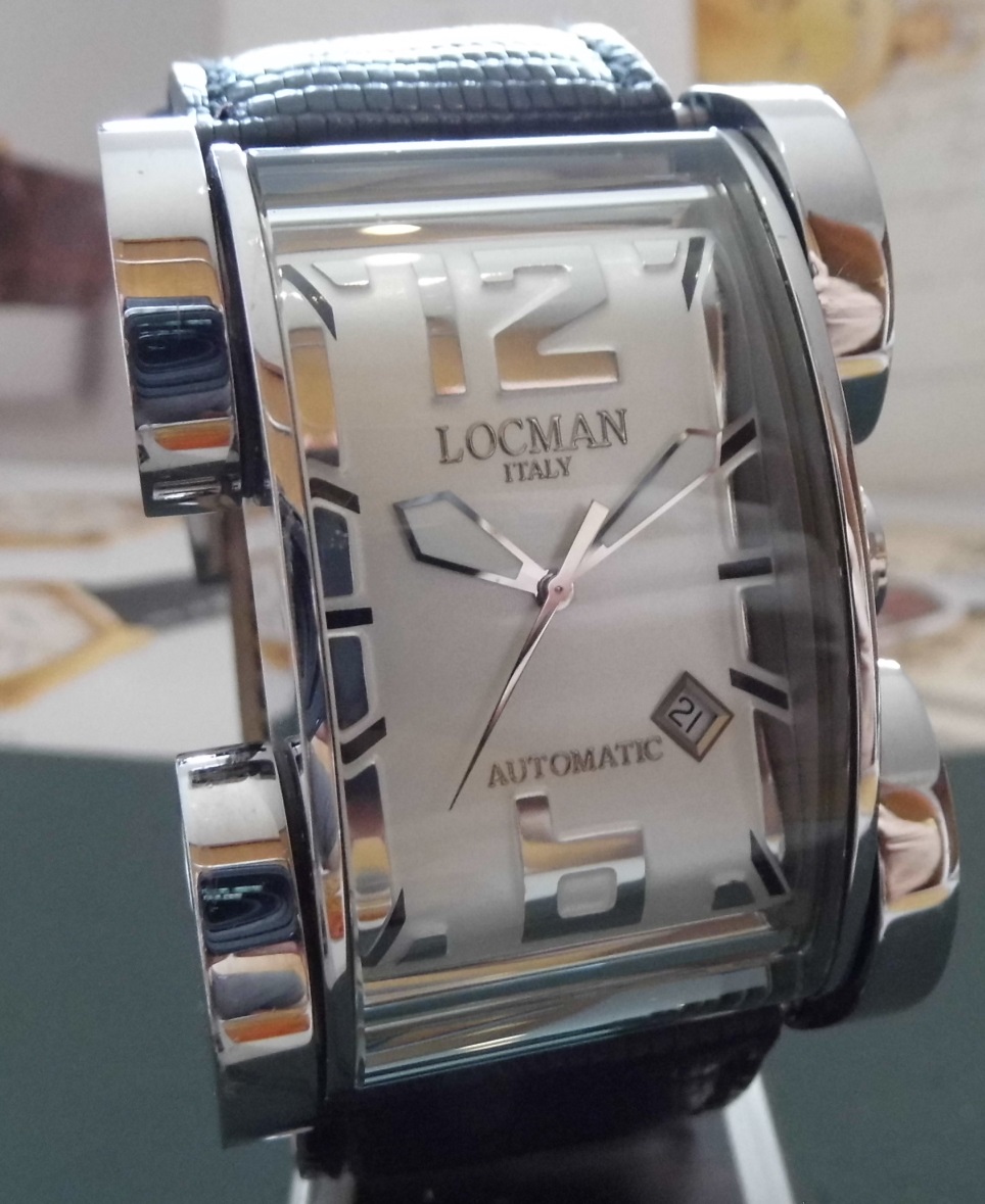 Locman Latin Lover Swiss Automatic, Silver Dial, Strap