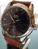 Oris Artelier, Black Dial, Brown Leather Strap