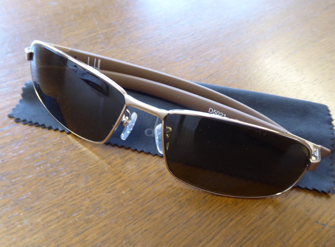 Alfred Dunhill Brown Tone Sunglasses
