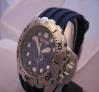 Sector 600 Limited Edtion Automatic Divers Watch, Blue Dial With Rubber Strap