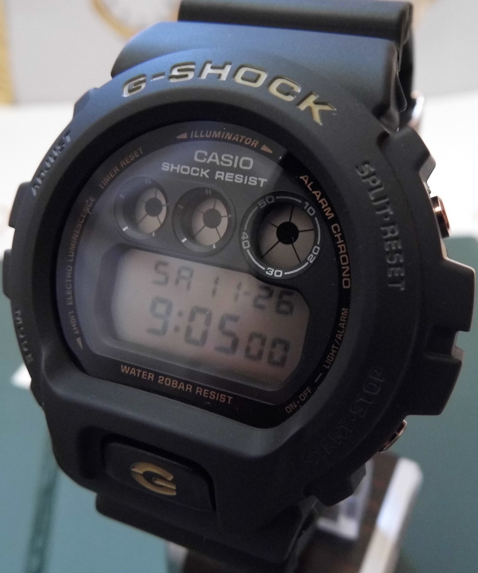 Casio G Shock Anniversary, Black Dial, Black Strap