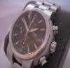 Oris TT1 Chronograph, Black Dial With Stainless Steel Bracelet