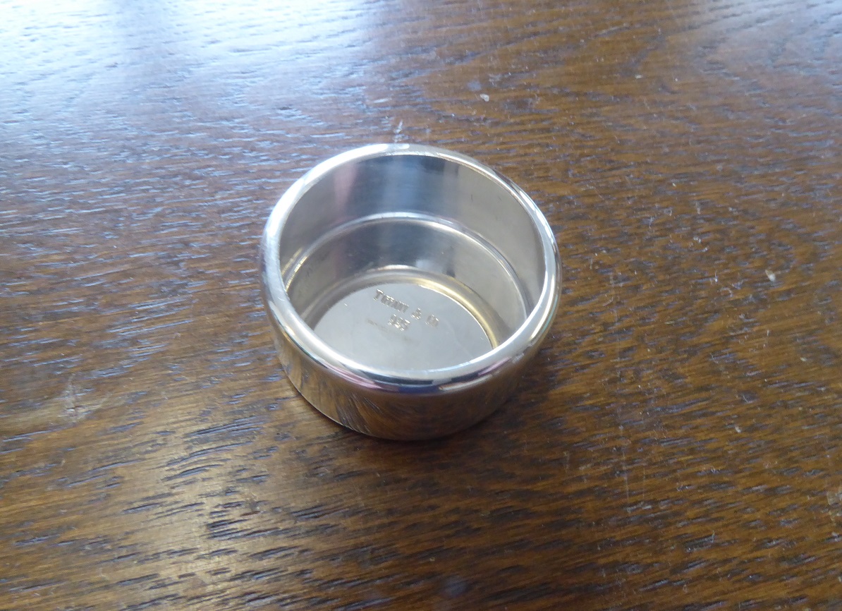 A Tiffany & Co Crystal Glass Heinz 57 Tomato Ketchup Bottle